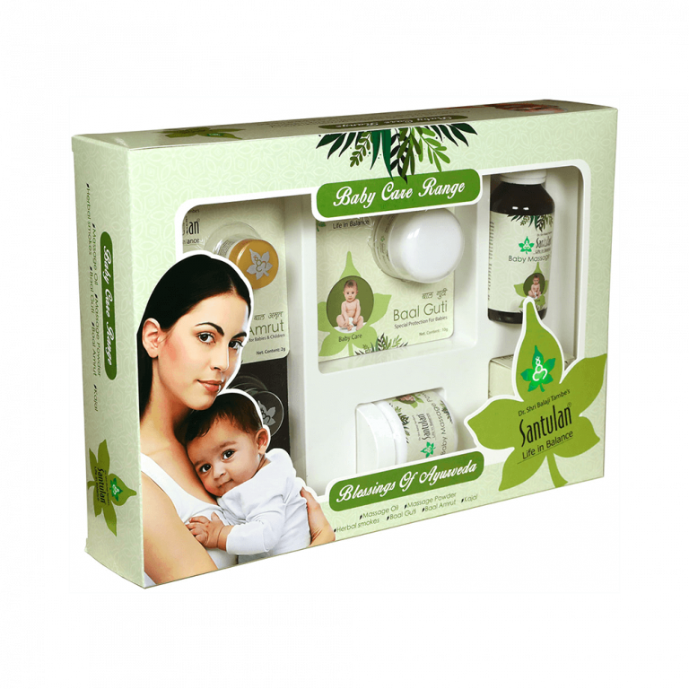 Santulan Baby Care Kit Six essential products Santulan Ayurveda